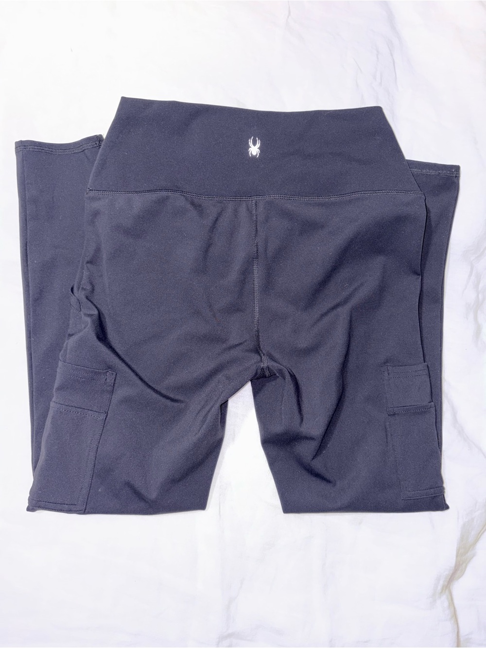 Spyder Black High-Waist Performance Leggings - Picture 3 of 5